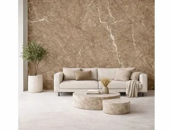 Panel decorativo efecto mármol gres porcelánico set de 6 piezas 4,3 m2 revestimiento de pared PVC en UV 120x60 Mármol