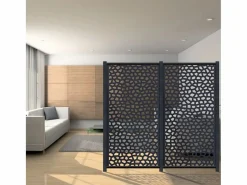 NORTENE Panel decorativo mosaïc 1x2 m antracita 1X2 M