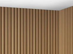 Clearance Vente-unique Panel mural 3D pack de 3,71 m² color madera natural lote de 8 piezas TATIANA Color natural oscuro