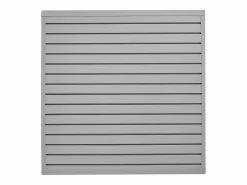 Best Panel Mural de Lamas SucceBuy, 122 x 122 cm, Lamas de Garaje en PVC , Diseño Modular Gris