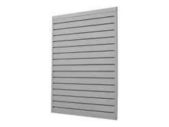 Best Panel Mural de Lamas SucceBuy, 122 x 122 cm, Lamas de Garaje en PVC , Diseño Modular Gris