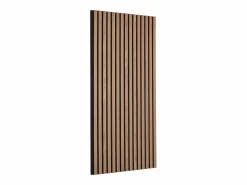 Online Paneles Acústicos con Tablas de Madera SucceBuy 120 x 60 cm, Decoración Mural Moderna, Nogal Panel De Pared