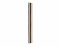 Hot Paneles Acústicos de Listones de Madera SucceBuy, Paneles de Pared de Madera MDF, para Decoración de Pared Interior Moderna, 240 x 20 cm Plateado