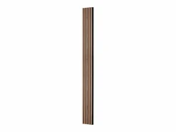 Paneles Acústicos de Listones de Madera SucceBuy, 20 x 240 cm, para Decoración de Paredes, con un Alto Índice NRC de 0,85 y Certificación Acústica SGS, Nogal