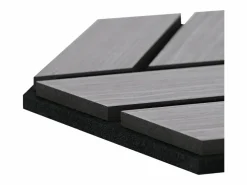 Hot Paneles acústicos 30x26 cm Gris Hexágono Panal Panel De Pared