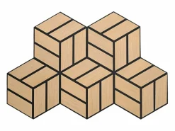 Sale Paneles acústicos 30x26 cm Roble Juego de 20 piezas 3D Negro / Marru00f3n