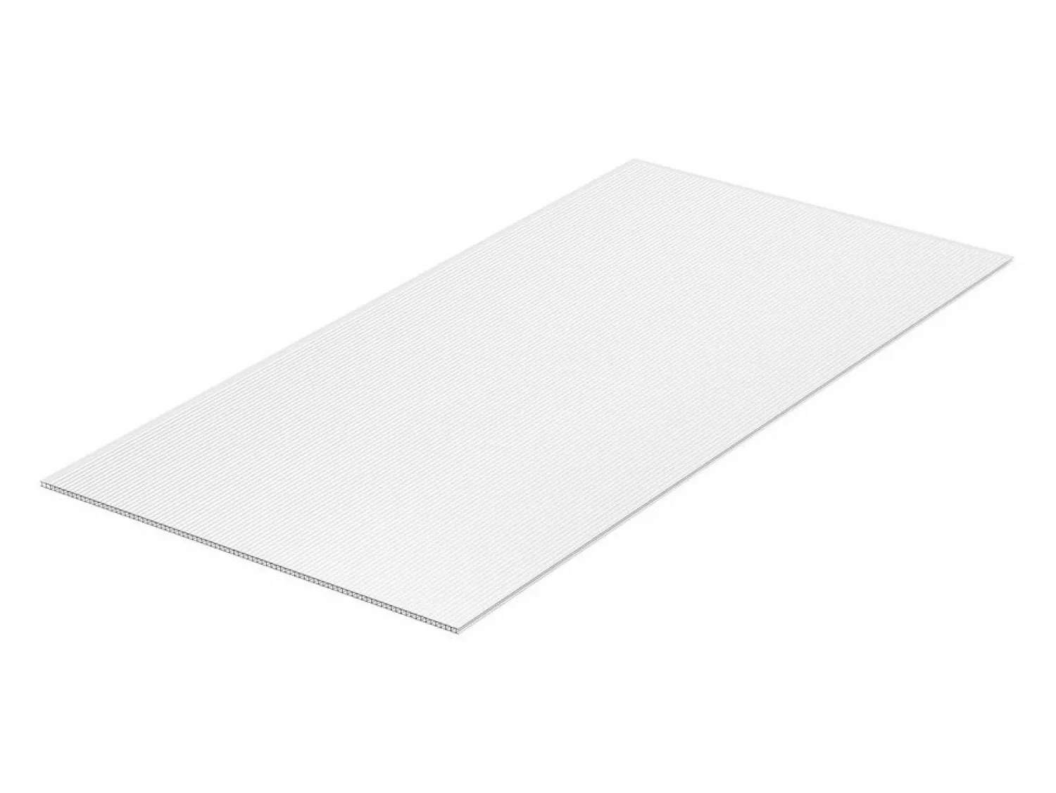 Paneles de Invernadero SucceBuy de Policarbonato Lote de 15, 61cm X 122 cm x 0.6cm Hojas de Techo