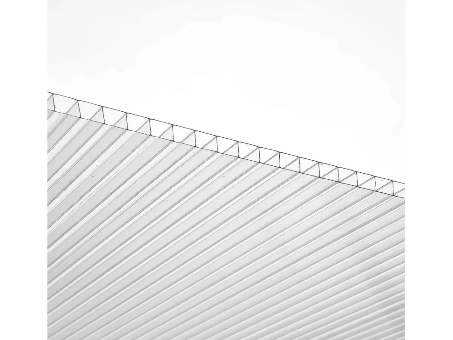 Paneles de Invernadero SucceBuy de Policarbonato Lote de 15, 61cm X 122 cm x 0.6cm Hojas de Techo