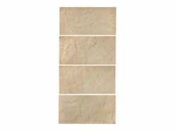 Paneles de Pared 3D SucceBuy, Pack de 4, 122 x 61 cm, Aspecto de Piedra, Cobertura de 3 m², Color Piedra Amarilla