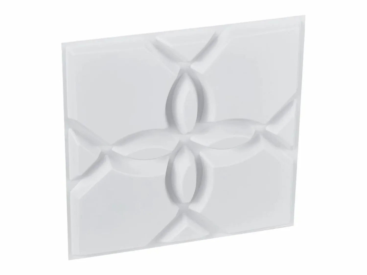 Discount Paneles de Pared 3D SucceBuy, Pack de 33, 30 x 30 cm, PVC con Motivo Floral, , Cobertura de 3 m² Panel De Pared