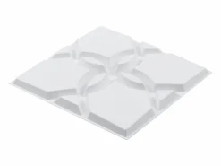 Discount Paneles de Pared 3D SucceBuy, Pack de 33, 30 x 30 cm, PVC con Motivo Floral, , Cobertura de 3 m² Panel De Pared