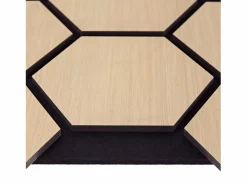 Outlet Paneles de pared 62x76 cm Hexágono natural Panel De Pared