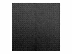 Sale Paneles Perforados de Metal SucceBuy, 2 Paneles, 609,6 x 304,8 mm, para Herramientas de Taller Negro