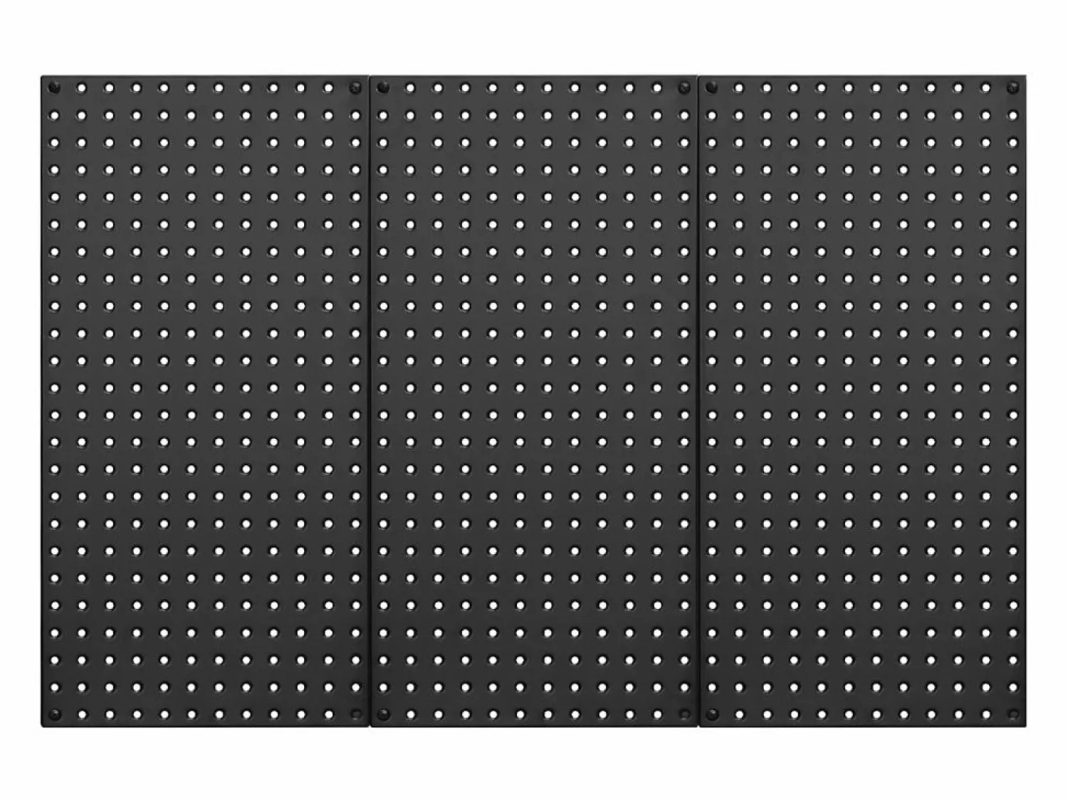 Paneles Perforados de Metal SucceBuy, 3 Paneles, 609,6 x 304,8 mm, para Herramientas de Taller