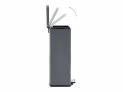 Best Papelera de pedal antihuellas de acero inoxidable de 30 litros 02_0006068 Cubo De Basura Para Cocina