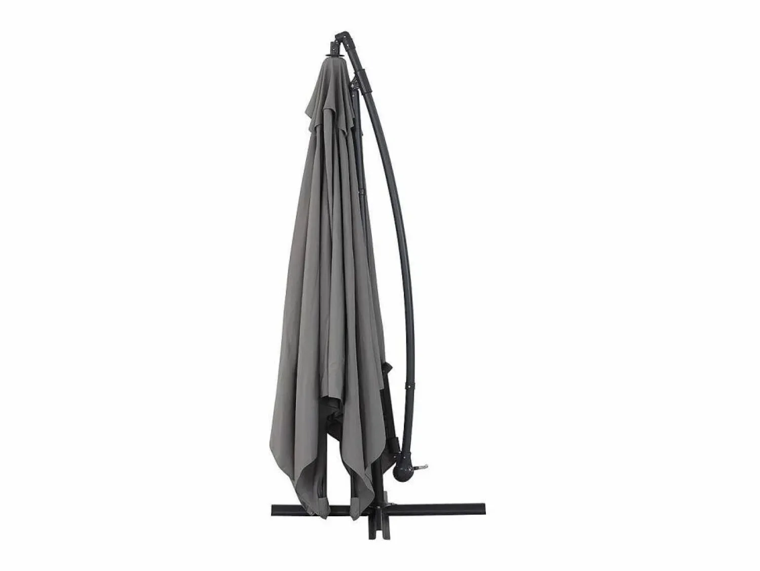 Discount Parasol de Jardín Lateral "Ilios 3" – Cuadrado – 3 x 3 m -Bases incluidas Sombrilla