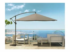 Clearance Concept-Usine Parasol excéntrico de 3x3 m - SOLENZARA Gris