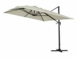 Habitat et jardin Parasol Lateral de jardín en aluminio - Sun 4- Rectangular- 3 x 4 m - Crudo