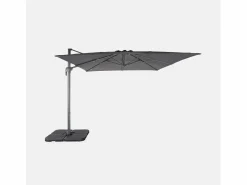 Clearance Parasol 3x4m rectangular desplazado Sombrilla
