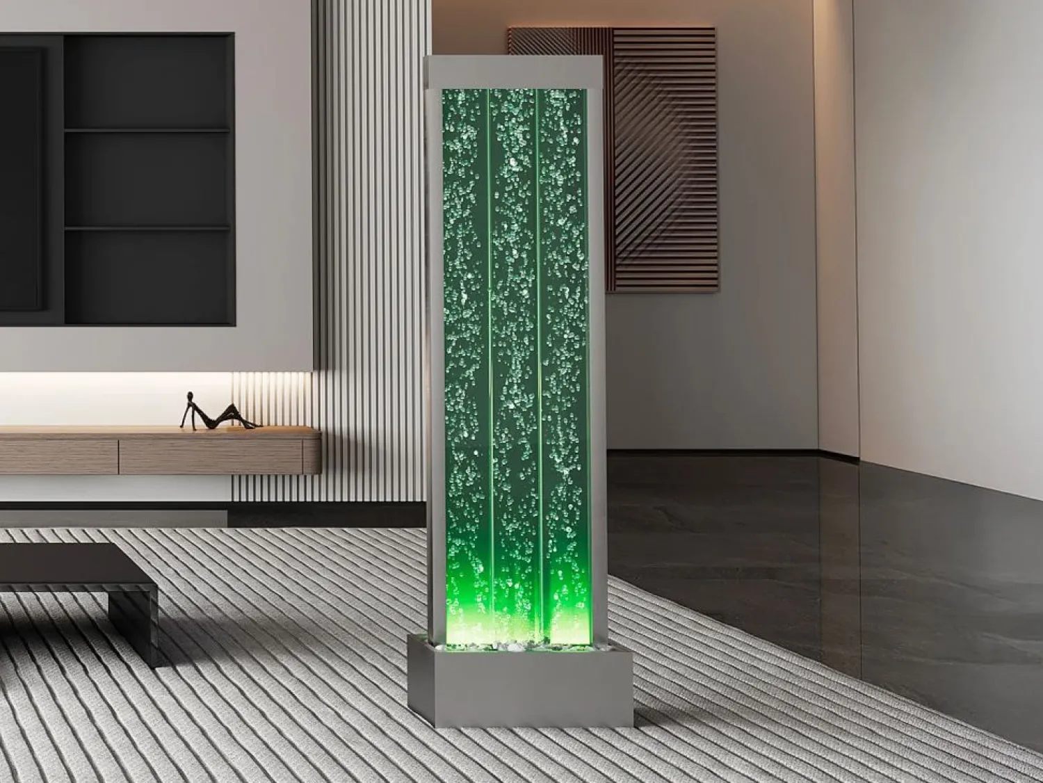 Discount OZAIA Pared de burbujas de agua leds de color cambiante BLENNIE Plateado
