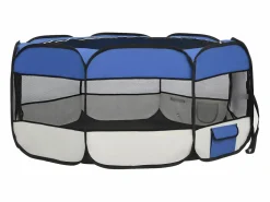 Hot Parque de perros plegable y bolsa transporte 145x145x61cm ES147488 Seguridad Para Mascotas