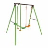 Best Habitat et jardin Parque infantil de acero Lola - 2 soportes - 1.95m