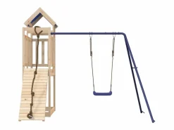 Best Parque infantil de exterior de madera maciza de pino ES814138 Columpio
