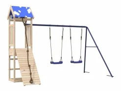 Best Parque infantil de exterior de madera maciza de pino ES428046 Columpio