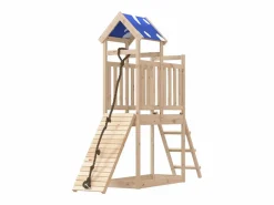 Best Parque infantil de exterior de madera maciza de pino ES383729 Columpio