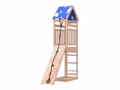 Clearance Parque infantil de exterior madera maciza de abeto Douglas ES883245 Marru00f3n