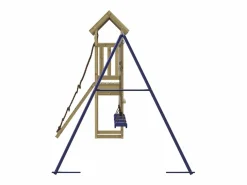 Parque infantil de exterior madera de pino impregnada ES748175