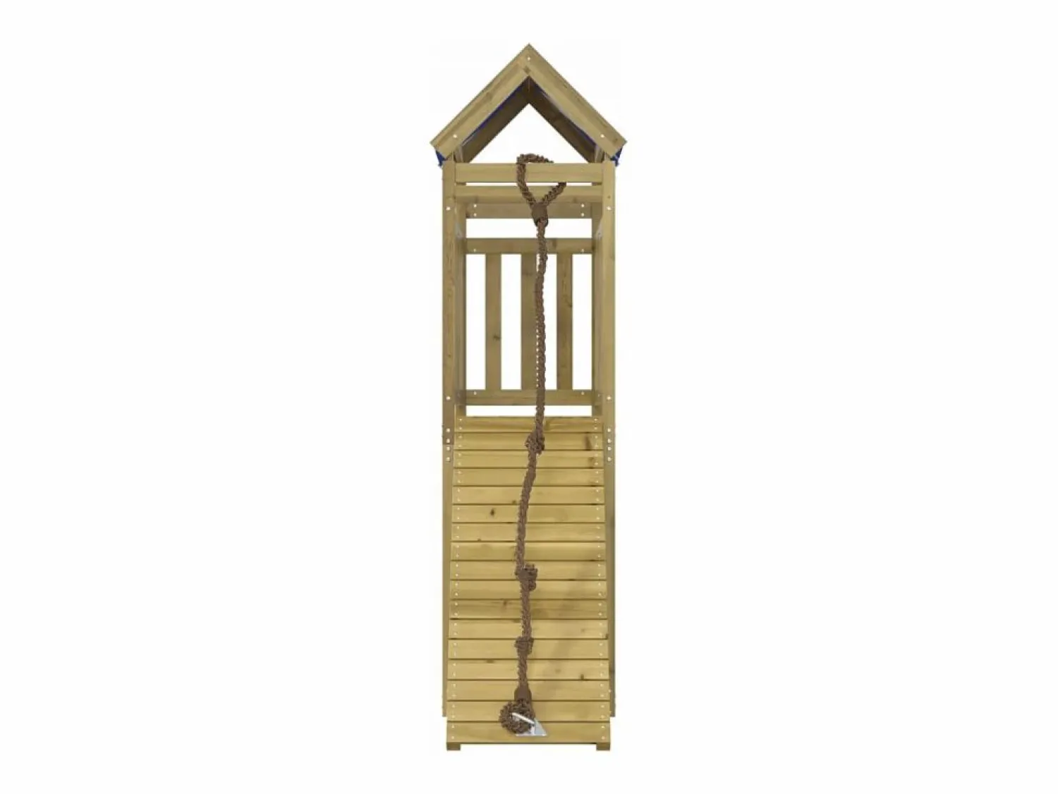 Parque infantil de exterior madera de pino impregnada ES947176 Marru00f3n