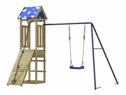 Online Parque infantil de exterior madera de pino impregnada ES173904 Marru00f3n