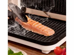 Online Parrilla eléctrica Cecotec Rock'nGrill 1200 Wood 1300W piedra RockStone blanco Negro