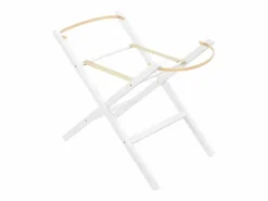 Sale Patas para moisés de madera 57,5 x 30/37 x 76,5/83,5cm Mueble De Bebé