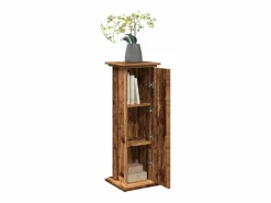 Outlet Pedestal con almacenamiento de madera vieja de ingeniería de madera Decoración De Jardín