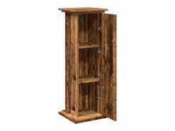 Outlet Pedestal con almacenamiento de madera vieja de ingeniería de madera Decoración De Jardín