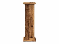 Outlet Pedestal con almacenamiento de madera vieja de ingeniería de madera Decoración De Jardín
