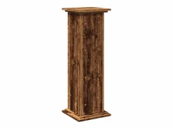 Outlet Pedestal con almacenamiento de madera vieja de ingeniería de madera Decoración De Jardín