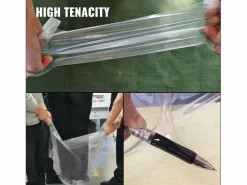 Best Película de Invernadero SucceBuy, 3.66x7.62 m, Película de Invernadero en Polietileno, Plástico Resistente a los UV, para Residenciales y Agrícolas Transparente