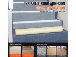 Outlet Película de Protección de Alfombra, SucceBuy 61 cm × 60.96 m Película de Protección de Alfombra Autoadhesiva, PE Mat Shield Transparente
