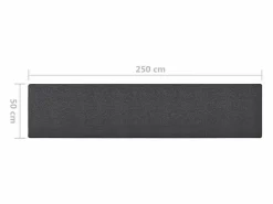 Sale Pelle Alfombra de pasillo 50x250 cm Alfombra De Pasillo