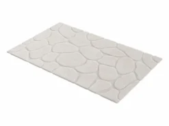 OZAIA Pequeña alfombra con relieve efecto piel sintética, 120 x 160 cm, , ARENSO