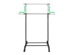 Discount Perchero ajustable para ropa 1 barra 2 unidades ES734360 Mueble Perchero