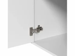 OKWISH Perchero con espejo y ganchos ajustables, 2 cajones de almacenaje - para la entrada