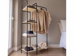 Best Perchero Burro Hangy Wood 400 - Newlux Negro