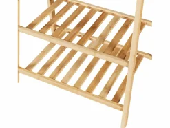 New Perchero de bambú 150 x 60 x 40 cm natural 03_0008147 Burro Para Ropa
