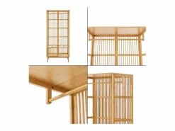 Sale Perchero de bambú 185 x 80 x 45 cm natural 03_0008145 Burro Para Ropa