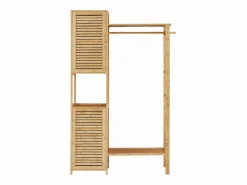 Helloshop26 Perchero de bambú 164 x 99 x 29 cm natural 03_0008141