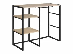 Perchero de buhardilla KADRA 100x85cm con armario y estantes